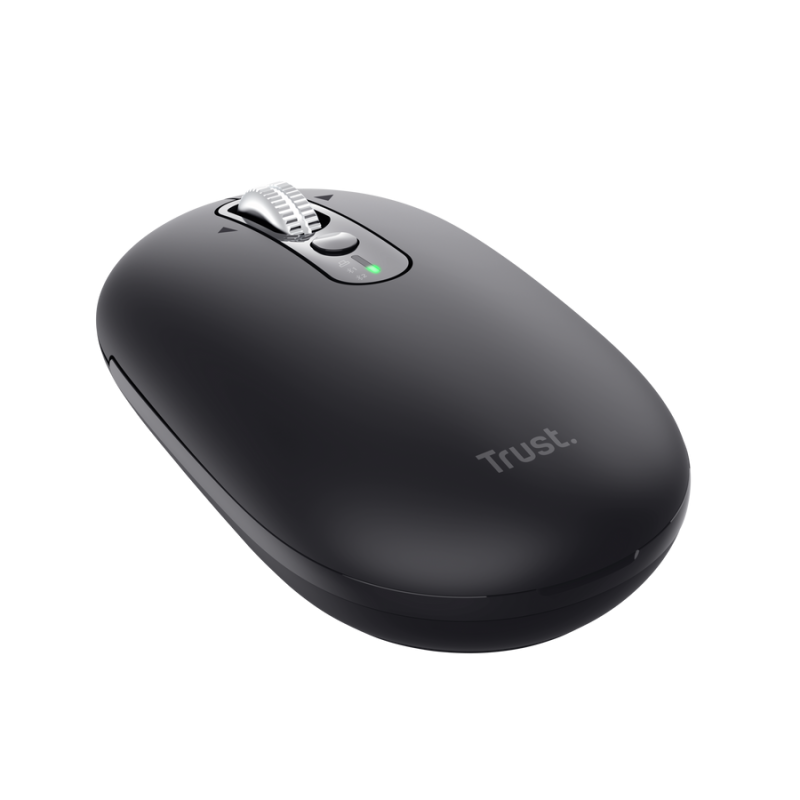 Trust Seron Slim Multi Rato Sem Fios RF/Bluetooth Ambidestro 3200 DPI Ótico 7 Botões Preto - 26018 - 8713439260182