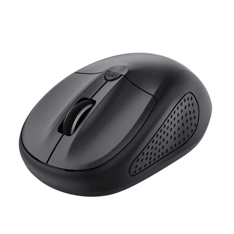 Trust Primo Rato Sem Fios Bluetooth Ambidestro 1600 DPI Ótico 3 Botões Preto - 24966 - 8713439249668