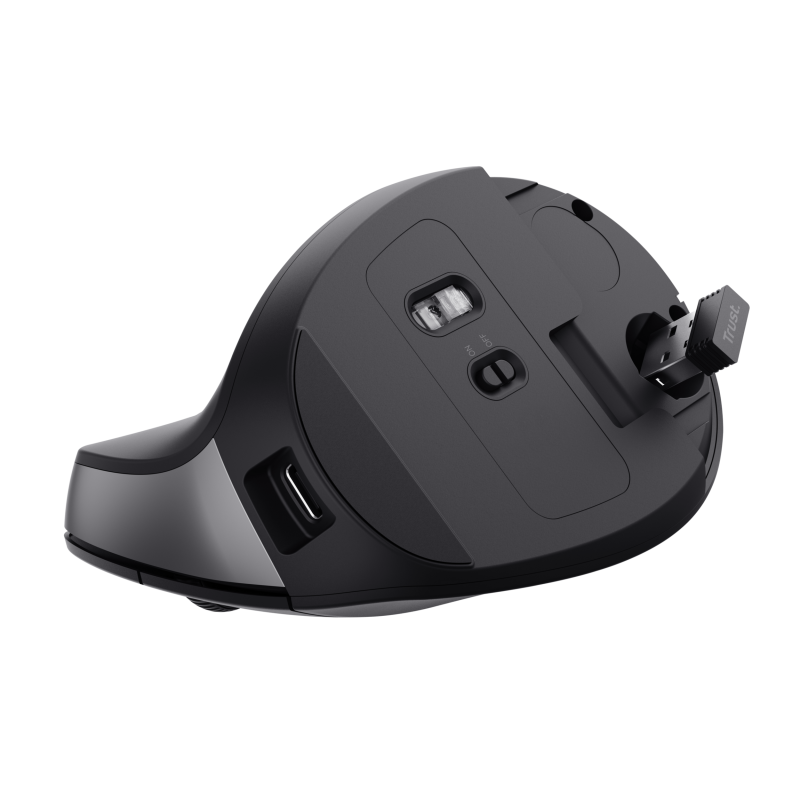 Trust TM-270 Rato Sem Fios RF Wireless Ótico 2400 DPI 6 Botões Preto - 25371 - 8713439253719