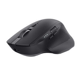 Trust Ozaa+ Rato Sem Fios RF/Bluetooth 3200 DPI Ótico 6 Botões 2 Scroll Wheels Preto - 24820 - 8713439248203