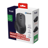 Trust Ozaa+ Rato Sem Fios RF/Bluetooth 3200 DPI Ótico 6 Botões 2 Scroll Wheels Preto - 24820 - 8713439248203