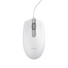 Trust TM-101 Rato Com Fios USB Ambidestro 1200 DPI Ótico 3 Botões Branco - 25320 - 8713439253207
