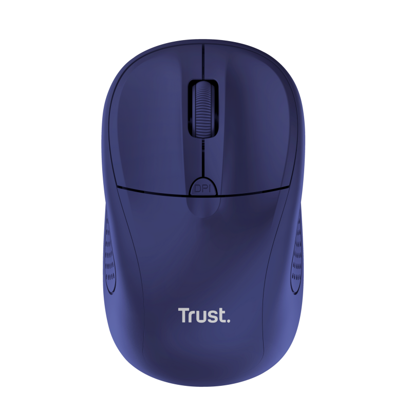 Trust Primo Rato Sem Fios RF Wireless Ambidestro 1600 DPI Ótico 4 Botões Azul - 24796 - 8713439247961