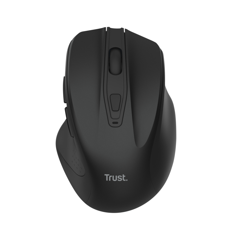 Trust Nito Rato Sem Fios RF Wireless Universal 2200 DPI Ótico 5 Botões Preto - 25549 - 8713439255492