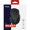 Trust Nito Rato Sem Fios RF Wireless Universal 2200 DPI Ótico 5 Botões Preto - 25549 - 8713439255492