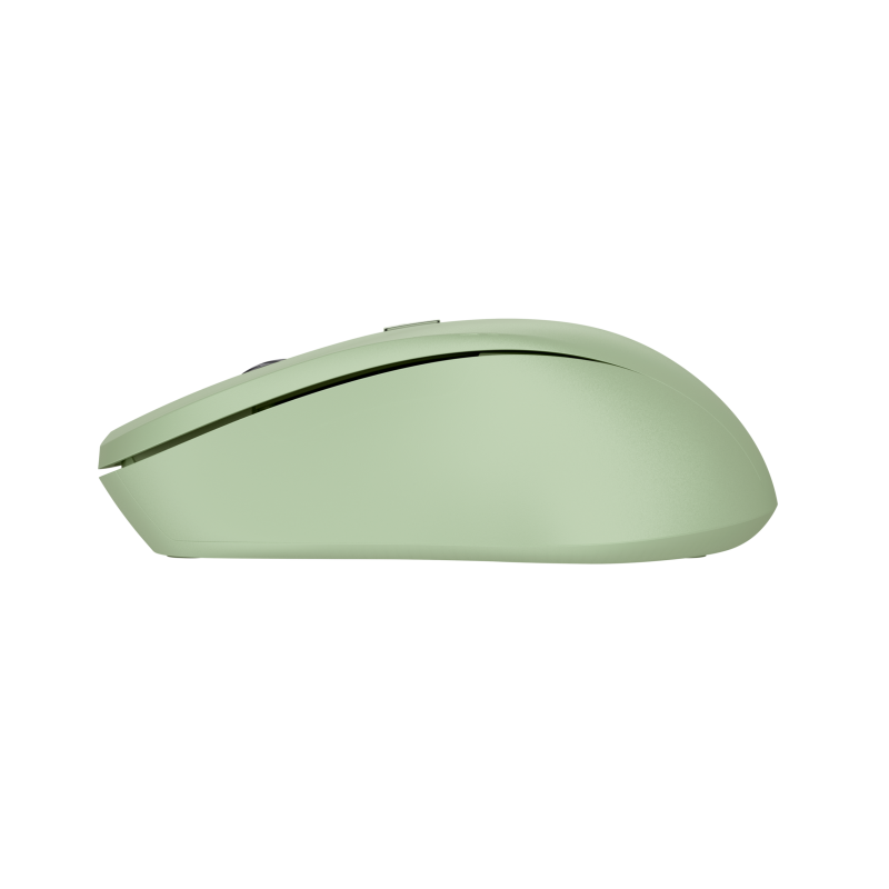 Trust Mydo Rato Sem Fios RF Wireless Ambidestro 1800 DPI Ótico 4 Botões Verde - 25042 - 8713439250428