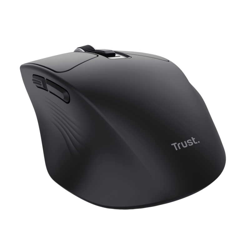 Trust Niven Rato Sem Fios RF/Bluetooth 3200 DPI Ótico 7 Botões Preto - 26021 - 8713439260212