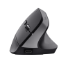 Trust Bayo+ Rato Sem Fios RF/Bluetooth Vertical 2400 DPI Ótico 6 Botões Preto - 25146 - 8713439251463