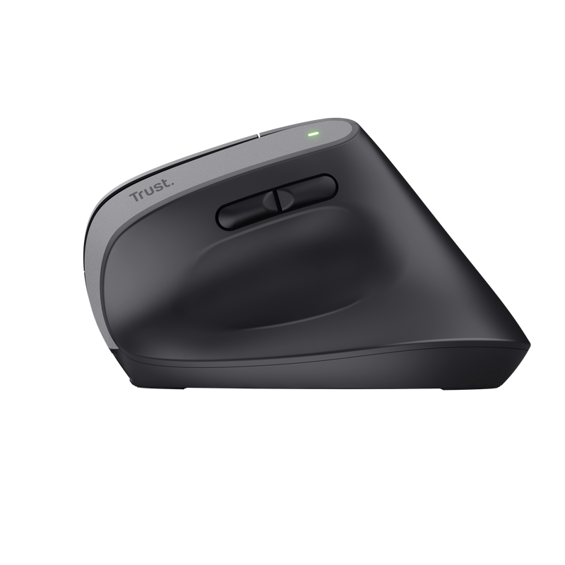 Trust Bayo+ Rato Sem Fios RF/Bluetooth Vertical 2400 DPI Ótico 6 Botões Preto - 25146 - 8713439251463