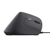 Trust Bayo II Rato Com Fios USB Vertical 2400 DPI Ótico 6 Botões Preto - 25144 - 8713439251449