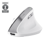 Trust Bayo II Rato Sem Fios RF Wireless Vertical 2400 DPI Ótico 6 Botões Branco - 25398 - 8713439253986