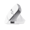 Trust Bayo II Rato Sem Fios RF Wireless Vertical 2400 DPI Ótico 6 Botões Branco - 25398 - 8713439253986