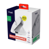 Trust Bayo II Rato Sem Fios RF Wireless Vertical 2400 DPI Ótico 6 Botões Branco - 25398 - 8713439253986