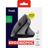 Trust Bayo II Rato Sem Fios RF Wireless Vertical 2400 DPI Ótico 6 Botões Preto - 25145 - 8713439251456