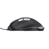 Trust Fyda Rato Com Fios USB Ergonómico 5000 DPI Ótico 6 Botões Preto - 24728 - 8713439247282