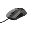Trust Carve Rato Com Fios USB Ambidestro 1200 DPI Ótico 3 Botões Preto - 23733 - 8713439237337