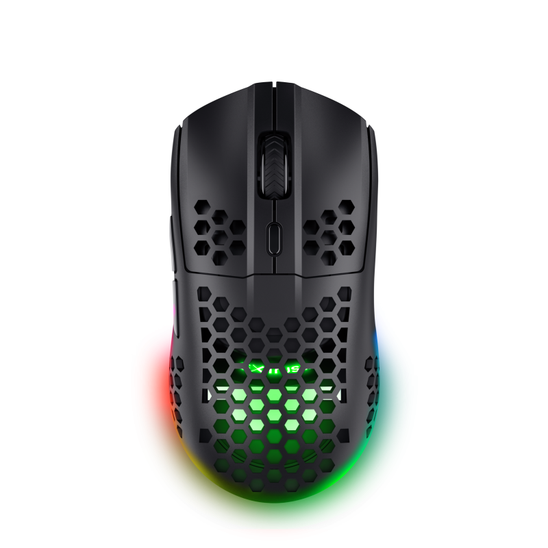 Trust GXT 929 Helox Rato Gaming RGB Sem Fios RF Wireless 4800 DPI Ótico 6 Botões Preto - 25307 - 8713439253078
