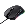 Trust GXT 922 YBAR Rato Gaming RGB Com Fios USB 7200 DPI Ótico 6 Botões Preto - 24729 - 8713439247299