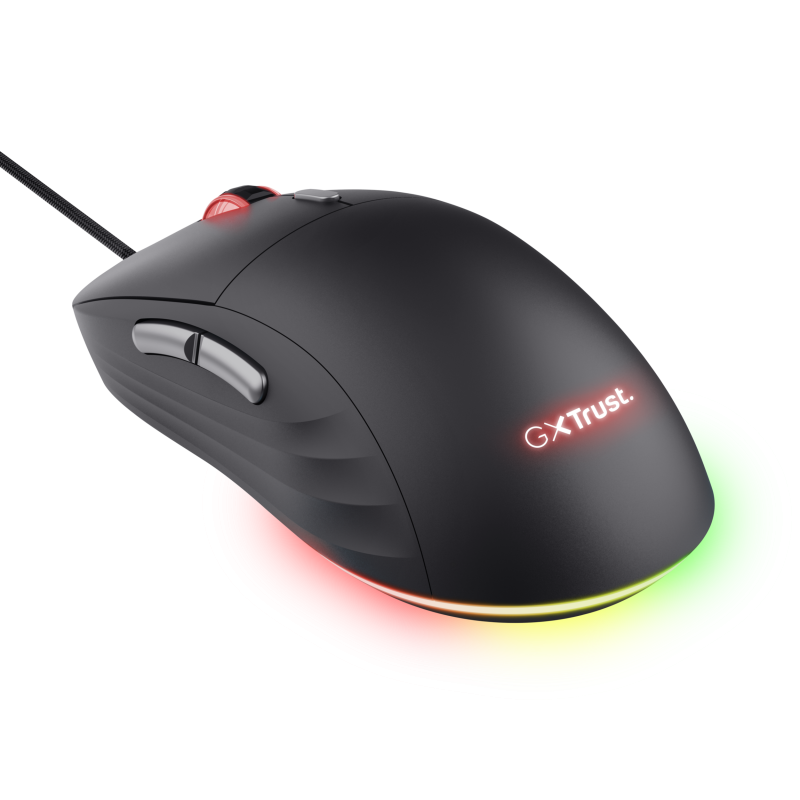 Trust GXT 925 Redex II Rato Gaming RGB Com Fios USB 10000 DPI Laser 6 Botões Preto - 25125 - 8713439251258