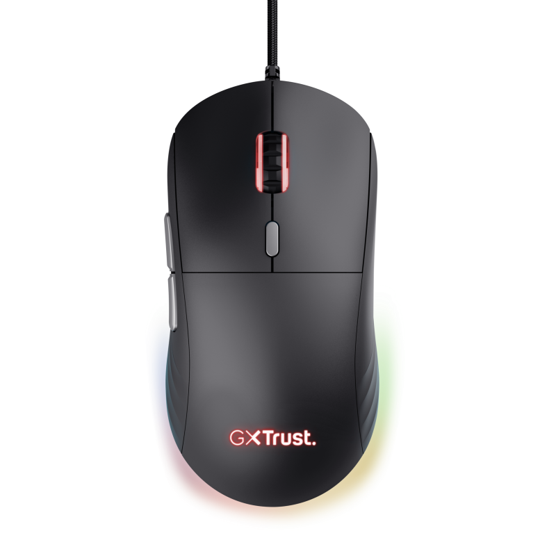 Trust GXT 925 Redex II Rato Gaming RGB Com Fios USB 10000 DPI Laser 6 Botões Preto - 25125 - 8713439251258
