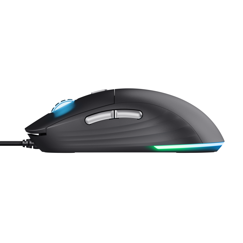 Trust GXT 925 Redex II Rato Gaming RGB Com Fios USB 10000 DPI Laser 6 Botões Preto - 25125 - 8713439251258