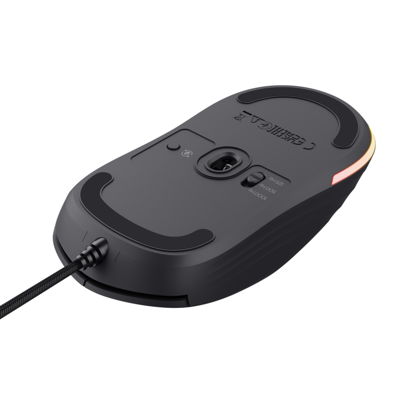 Trust GXT 925 Redex II Rato Gaming RGB Com Fios USB 10000 DPI Laser 6 Botões Preto - 25125 - 8713439251258