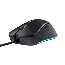 Trust GXT 924 YBAR+ Rato Gaming RGB Com Fios USB 25600 DPI Ótico 6 Botões Preto - 24890 - 8713439248906