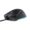 Trust GXT 924 YBAR+ Rato Gaming RGB Com Fios USB 25600 DPI Ótico 6 Botões Preto - 24890 - 8713439248906