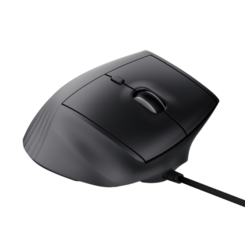 Trust GXT 145 Rexxa Rato Gaming RGB Com Fios USB Vertical 12800 DPI Ótico 10 Botões Preto - 26024 - 8713439260243