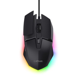 Trust GXT 121 Felox+ Rato Gaming RGB Com Fios USB 10000 DPI Ótico 6 Botões Preto - 25603 - 8713439256031