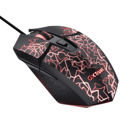 Trust GXT 113 Felox Rato Gaming RGB Com Fios USB 6400 DPI Ótico 6 Botões Preto - 25749 - 8713439257496