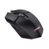 Trust GXT 110 Felox Rato Gaming RGB Sem Fios RF Wireless Ambidestro 4800 DPI Ótico 6 Botões Preto - 25037 - 8713439250374