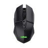 Trust GXT 110 Felox Rato Gaming RGB Sem Fios RF Wireless Ambidestro 4800 DPI Ótico 6 Botões Preto - 25037 - 8713439250374