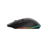 Trust GXT 110 Felox Rato Gaming RGB Sem Fios RF Wireless Ambidestro 4800 DPI Ótico 6 Botões Preto - 25037 - 8713439250374