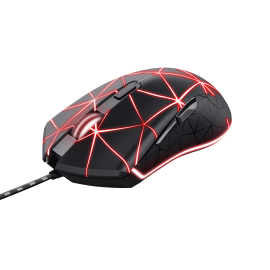 Trust GXT 133 Locx Rato Gaming RGB Com Fios USB 4000 DPI Ótico 6 Botões Preto - 22988 - 8713439229882