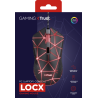 Trust GXT 133 Locx Rato Gaming RGB Com Fios USB 4000 DPI Ótico 6 Botões Preto - 22988 - 8713439229882