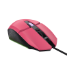 Trust GXT 109 Felox Rato Gaming RGB Com Fios USB Ambidestro 6400 DPI Ótico 6 Botões Rosa - 25068 - 8713439250688
