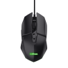 Trust GXT 109 Felox Rato Gaming RGB Com Fios USB 6400 DPI Ótico 6 Botões Preto - 25036 - 8713439250367