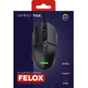 Trust GXT 109 Felox Rato Gaming RGB Com Fios USB 6400 DPI Ótico 6 Botões Preto - 25036 - 8713439250367