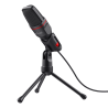 Trust GXT 212 Microfone para PC Com Fios USB/3.5 mm Preto, Vermelho - 23791 - 8713439237917