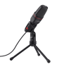 Trust GXT 212 Microfone para PC Com Fios USB/3.5 mm Preto, Vermelho - 23791 - 8713439237917