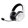 Trust GXT 493PS Carus Headset Gaming Auscultadores com Microfone Com Fios Jack 3.5mm e Sem Fios Bluetooth Branco - 25747 - 8713439257472