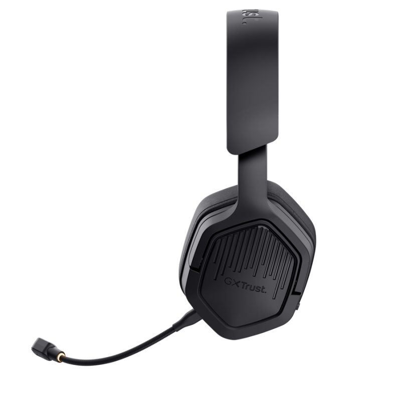 Trust GXT 493PS Carus Headset Gaming Auscultadores com Microfone Com Fios Jack 3.5mm e Sem Fios Bluetooth Preto - 25746 - 8713439257465