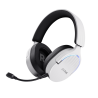 Trust GXT 491W Fayzo Headset Gaming Auscultadores com Microfone Com Fios Jack 3.5mm e Sem Fios Bluetooth Preto, Branco - 25304 - 8713439253047
