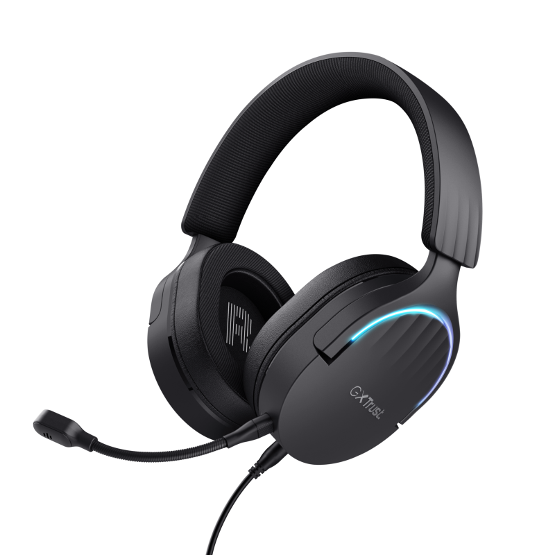 Trust GXT 490 Fayzo Headset Gaming Auscultadores com Microfone Com Fios USB Preto - 24900 - 8713439249002
