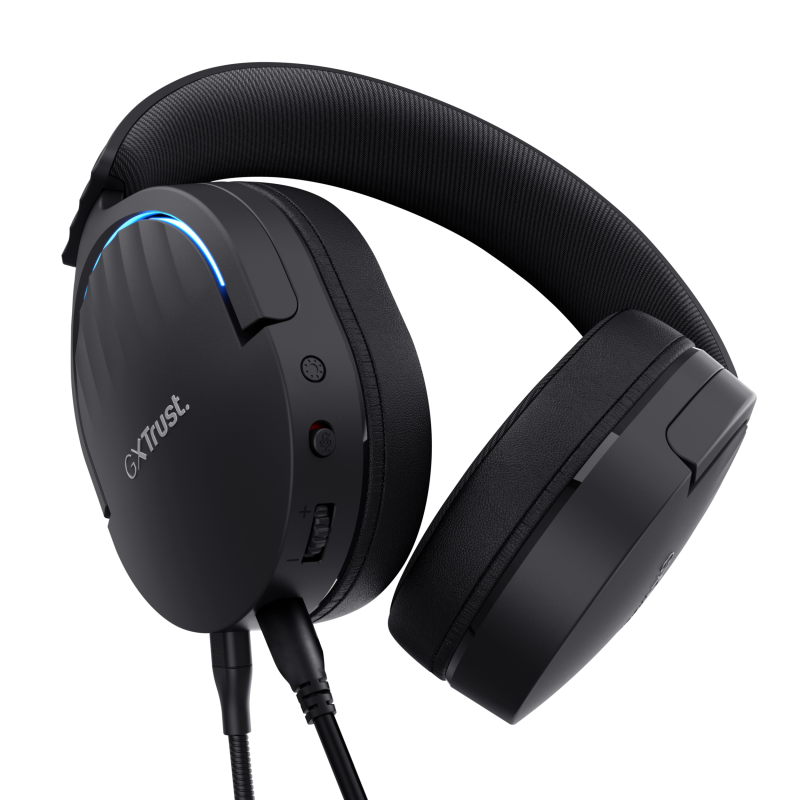 Trust GXT 490 Fayzo Headset Gaming Auscultadores com Microfone Com Fios USB Preto - 24900 - 8713439249002