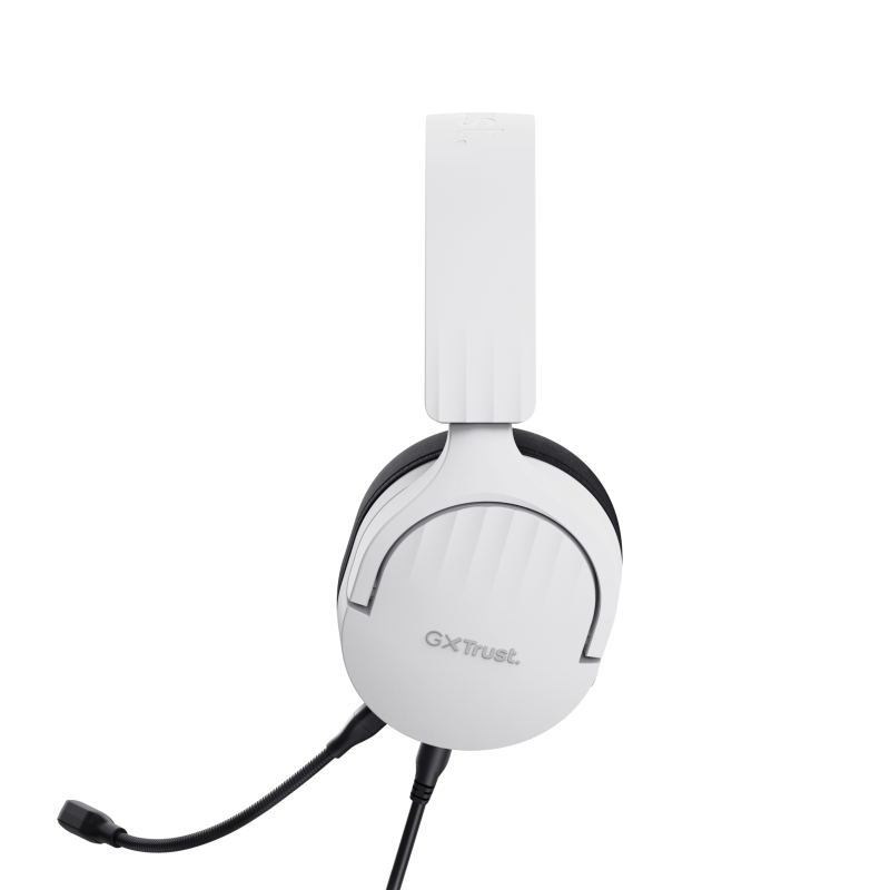 Trust GXT 489 Fayzo Headset Gaming Auscultadores com Microfone Com Fios Jack 3.5mm Preto, Branco - 25210 - 8713439252101