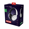 Trust GXT 489 Fayzo Headset Gaming Auscultadores com Microfone Com Fios Jack 3.5mm Preto, Branco - 25210 - 8713439252101