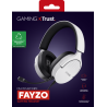 Trust GXT 489 Fayzo Headset Gaming Auscultadores com Microfone Com Fios Jack 3.5mm Preto, Branco - 25210 - 8713439252101