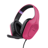 Trust GXT 415 Zirox Headset Gaming Auscultadores com Microfone Com Fios Jack 3.5mm Rosa - 24992 - 8713439249927